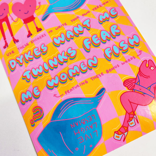 Shira Anisman - Artist Editions Sticker Sheet